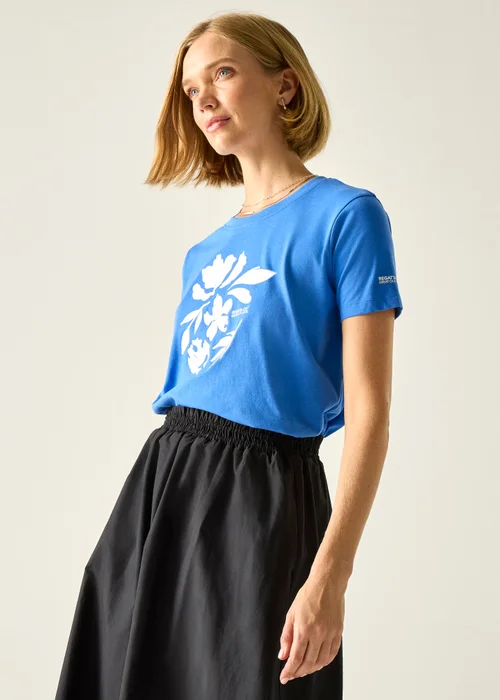 Regatta Sonic Blue Fleur Bloom Filandra IX T-Shirt - 10 Image 5