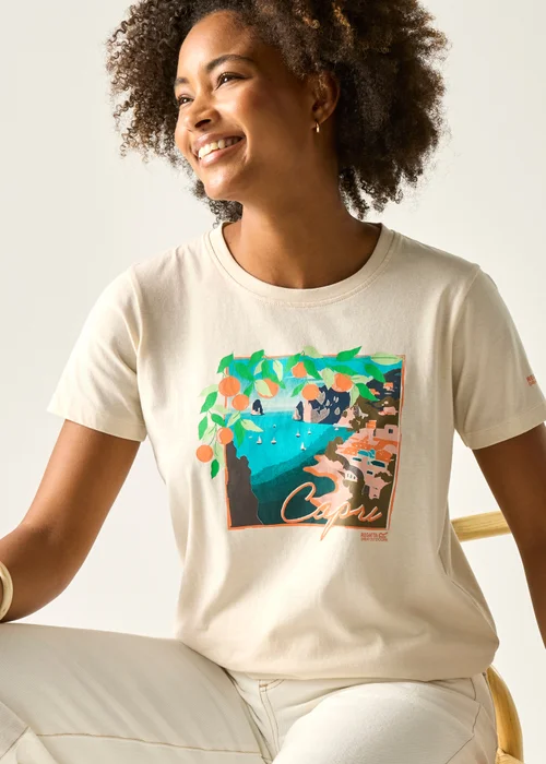 Regatta Light Vanilla Capri Filandra IX T-Shirt - 10 Image 5