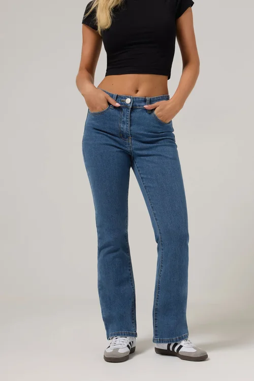 PixieGirl Petite Blue Bootcut Jeans - 18/l27 Image 2