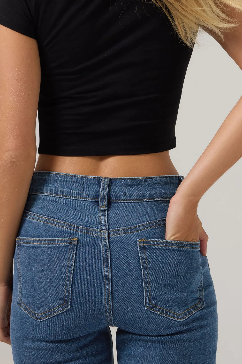 PixieGirl Petite Blue Bootcut Jeans - 18/l27 Image 4