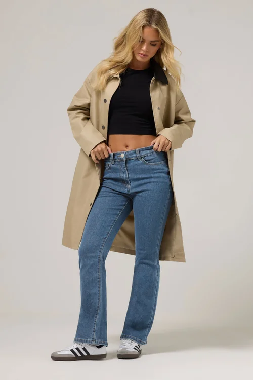 PixieGirl Petite Blue Bootcut Jeans - 18/l27 Image 1