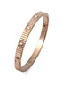 Say It With Rose Gold Love Bangle - 7 inch Image 1