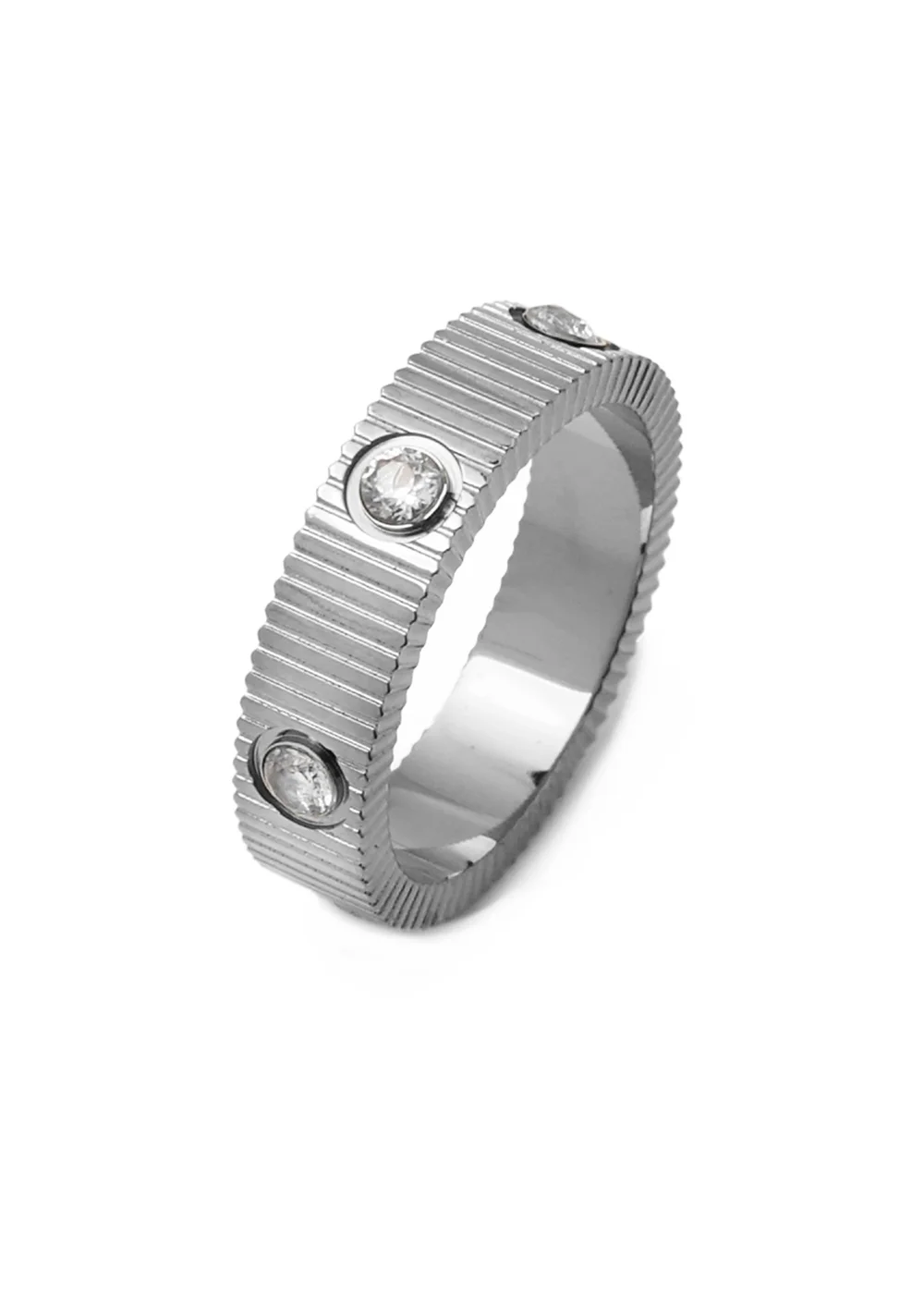 Say It With Silver Love Ring - Small - Small Image 1