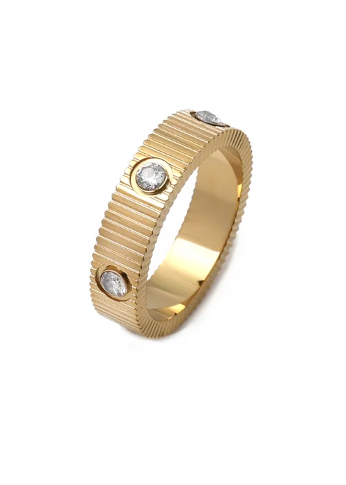 Say It With Yellow Gold Love Ring - Small - Small Image 1