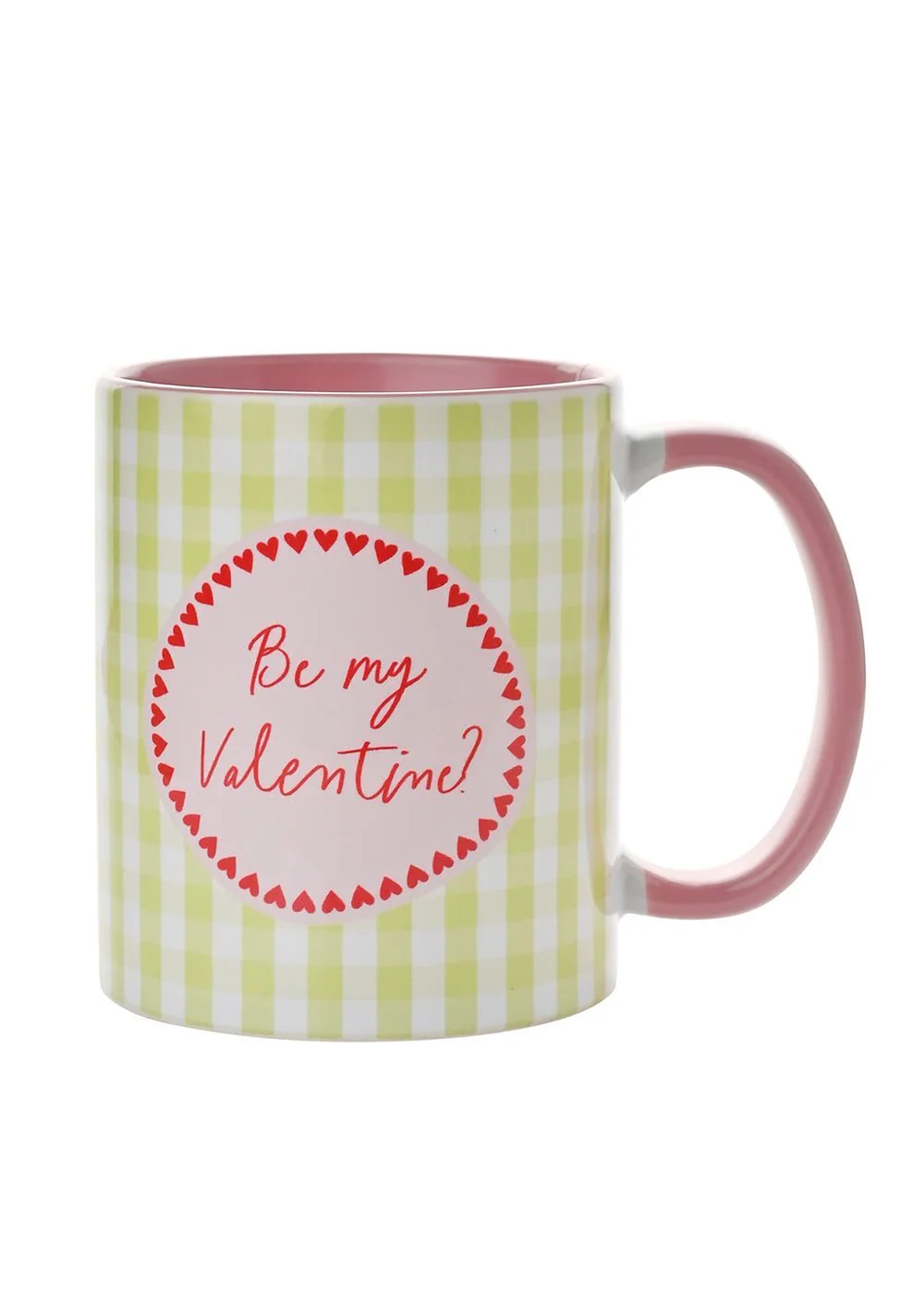 The Seasonal Gift Co. Love Is Sweet Pink Handled 11oz Mug Be My Valentine - One Size Image 2