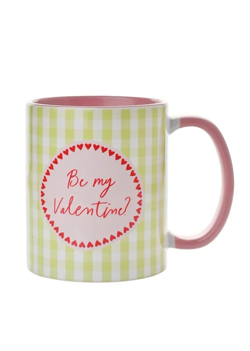 The Seasonal Gift Co. Love Is Sweet Pink Handled 11oz Mug Be My Valentine - One Size Image 2