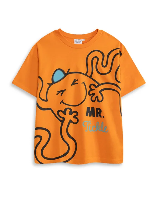 Vanilla Underground Mr. Men & Little Miss Boys Multicoloured T-Shirts (2-8 Years) - Pack of 3 - 6-7 Yrs Image 4
