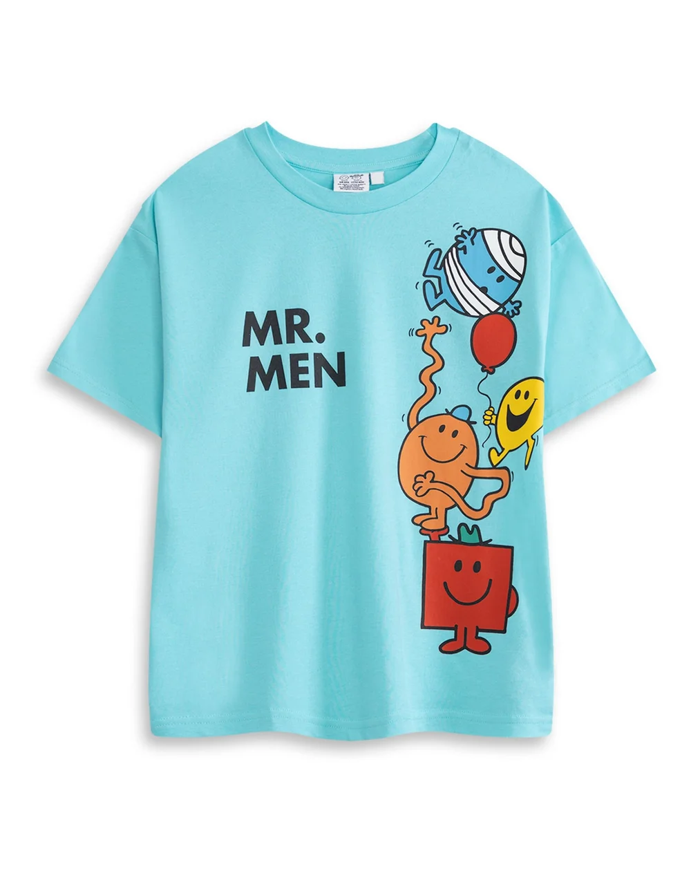Vanilla Underground Mr. Men & Little Miss Boys Multicoloured T-Shirts (2-8 Years) - Pack of 3 - 6-7 Yrs Image 3