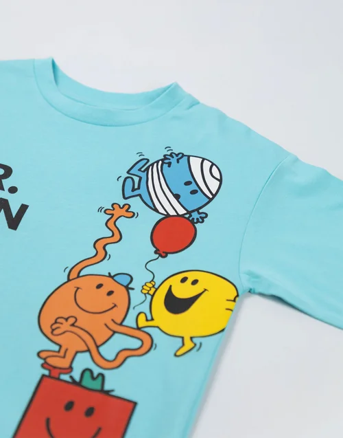 Vanilla Underground Mr. Men & Little Miss Boys Multicoloured T-Shirts (2-8 Years) - Pack of 3 - 6-7 Yrs Image 5