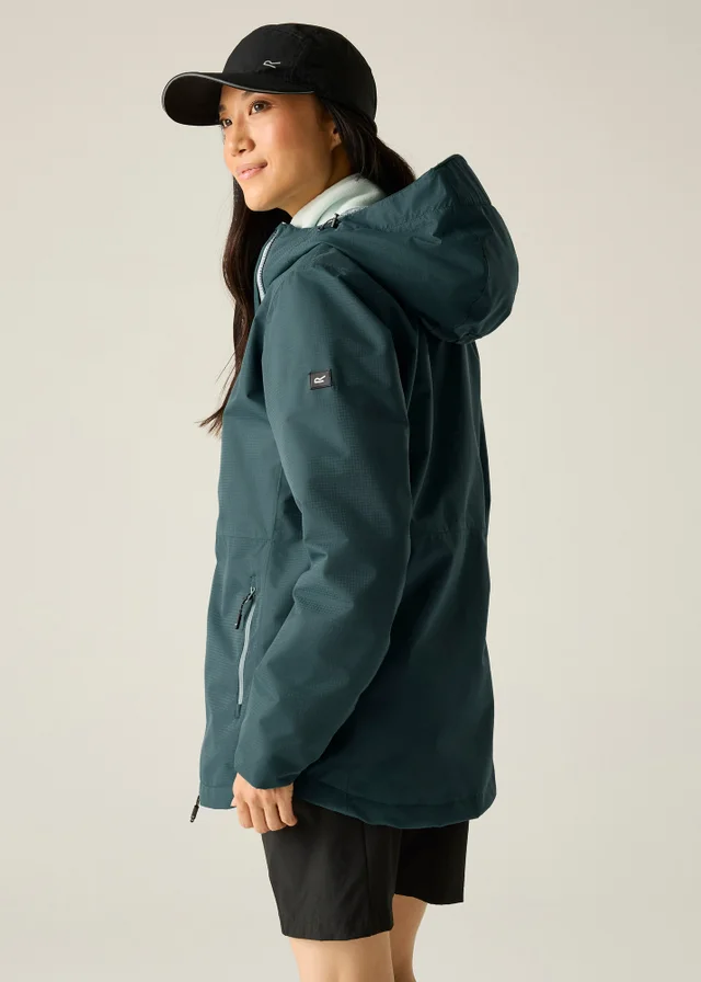 Regatta Mediterranea Green Hamara IV Waterproof With Isotex Technology Jacket