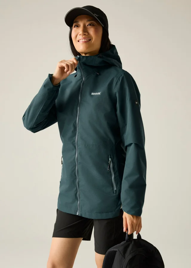 Regatta Mediterranea Green Hamara IV Waterproof With Isotex Technology Jacket
