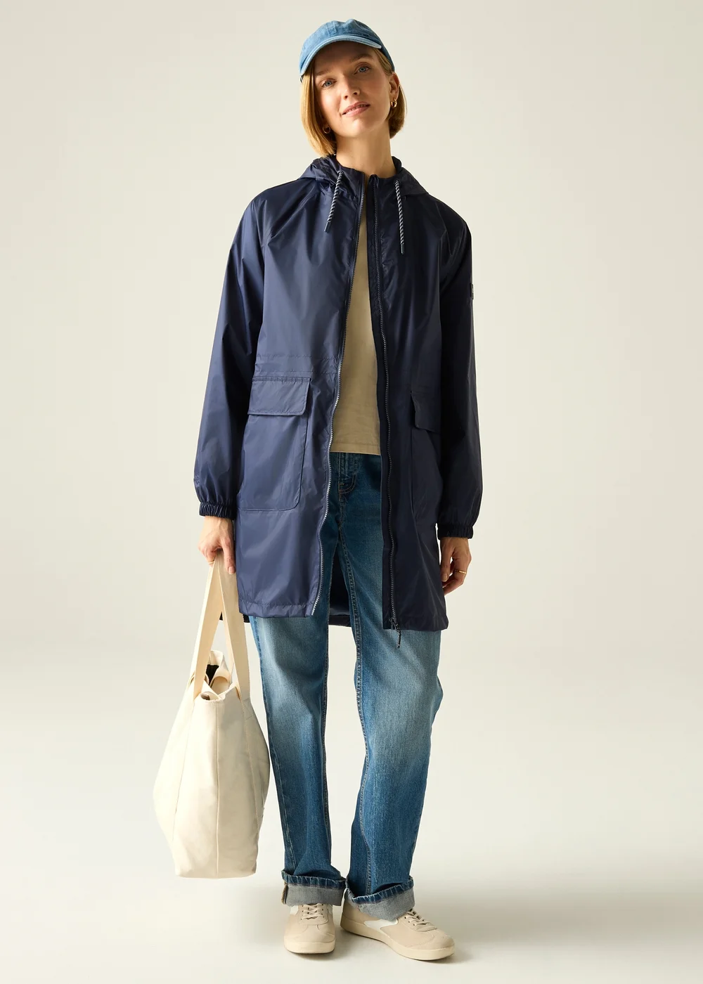 Regatta Navy Brindel Pack-It Waterproof With Isolite Technology Jacket - 20 Image 3