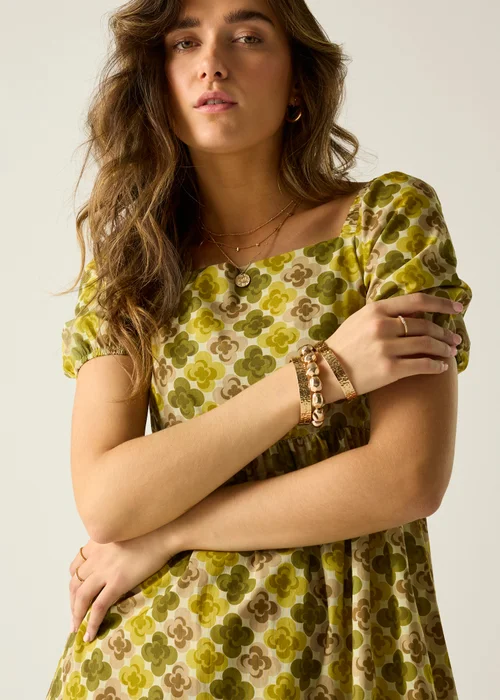 Regatta Multi Flower Yellow Orla Midi Summer Dress - 14 Image 2