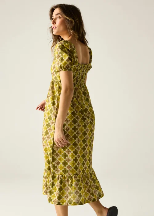 Regatta Multi Flower Yellow Orla Midi Summer Dress - 14 Image 3