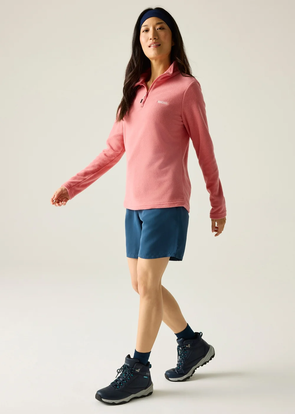 Regatta Peach Pink Sweethart Anti-Pill, Symmetry Fleece - 14 Image 3