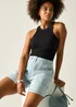 Regatta Chambray Fabric Liza Shorts - 14 Image 1