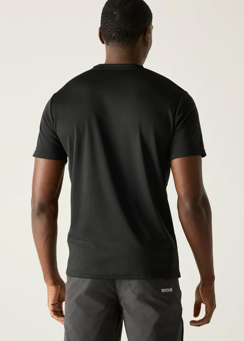 Regatta Black Fingal T-Shirt - S Image 2