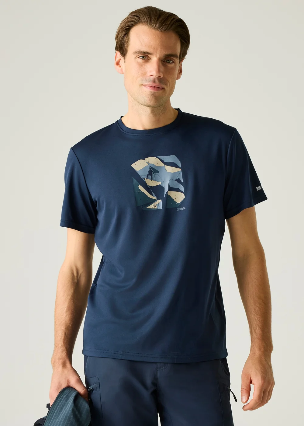 Regatta Navy Fingal T-Shirt - S Image 1