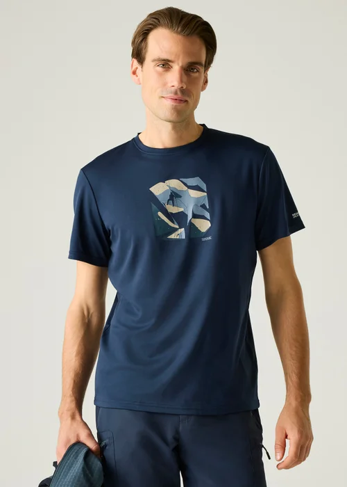 Regatta Navy Fingal T-Shirt - S Image 1
