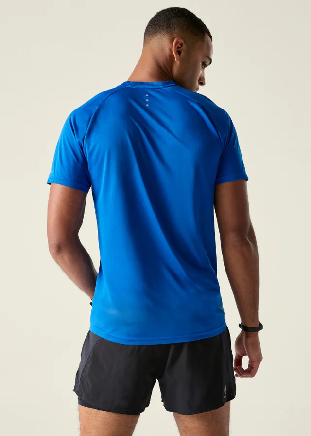 Dare 2b Oxford Blue Accelerate Quick Drying, Reflective T-Shirt