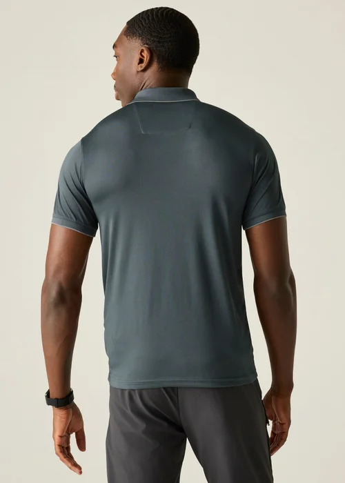 Regatta Dark Storm Solid Remex II Quick Drying Polo Shirt - S Image 2