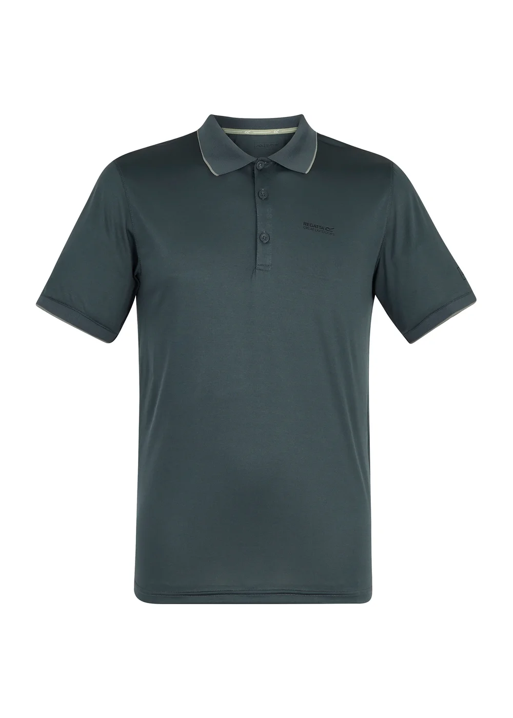 Regatta Dark Storm Solid Remex II Quick Drying Polo Shirt - S Image 5