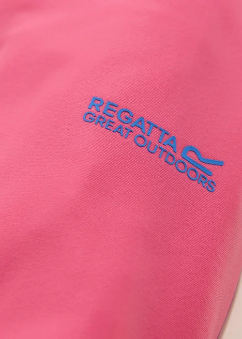 Regatta Pink Lemonade Sonic Blue Floral Hoku II UPF 30 Rash Vest (3-13 Years) - 13 Yrs Image 2