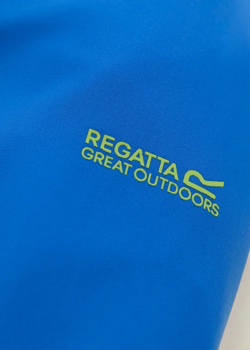 Regatta Sonic Blue Camo Hoku II UPF 30 Rash Vest (3-13 Years) - 13 Yrs Image 3