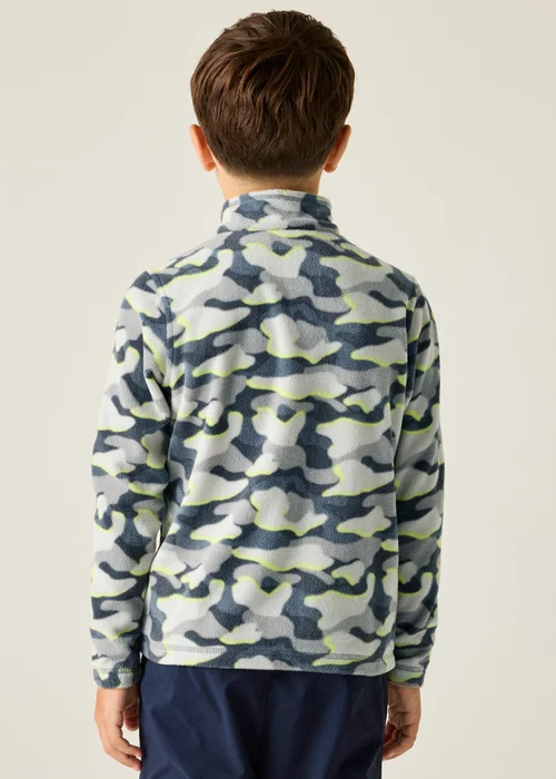 Regatta Dark Storm Camo Hot Shot II Anti-Pill, Symmetry Fleece (3-13 Years) - 13 Yrs Image 2