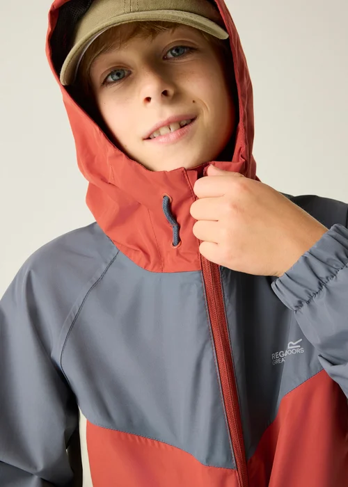 Regatta Brick Abbey Storm Hanleigh Waterproof Jacket With Isotex Technology (3-13 Years) - 13 Yrs Image 6