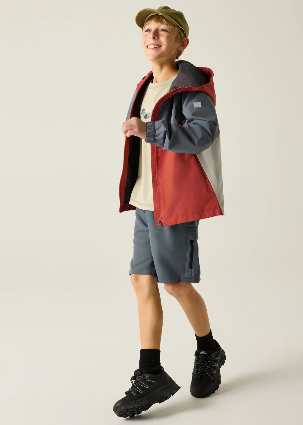 Regatta Brick Abbey Storm Hanleigh Waterproof Jacket With Isotex Technology (3-13 Years) - 13 Yrs Image 3