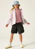 Regatta Haze Pink Lever Waterproof Jacket With Isolite Technology (3-13 Years) - 7-8 Yrs Image 3