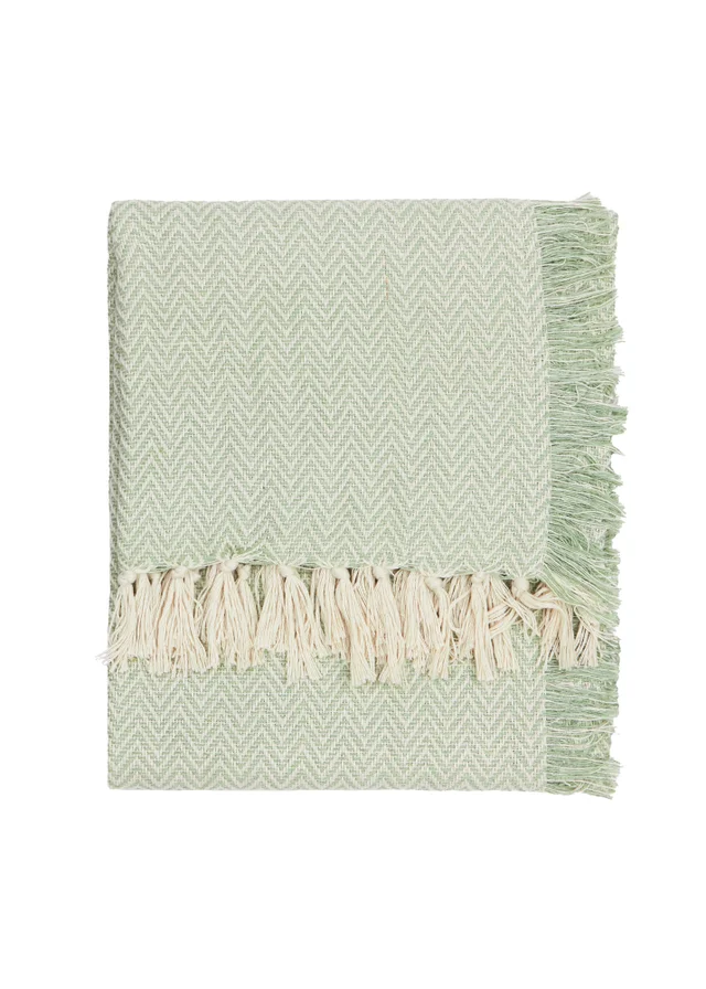 Yard Wisley Leaf Woven Outdoor Throw (130 x 180cm)