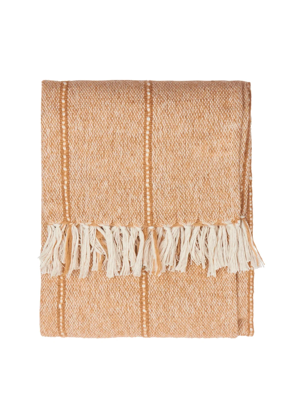 Yard Hedon Natural Woven Indoor/Outdoor Throw (130 x 180cm) - 130 x 180cm Image 1