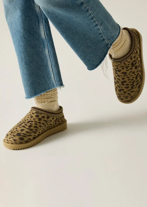 Regatta Abstract Leopard Spot Risley Mule Waterproof Lifestyle Shoes - 6.5 Image 1