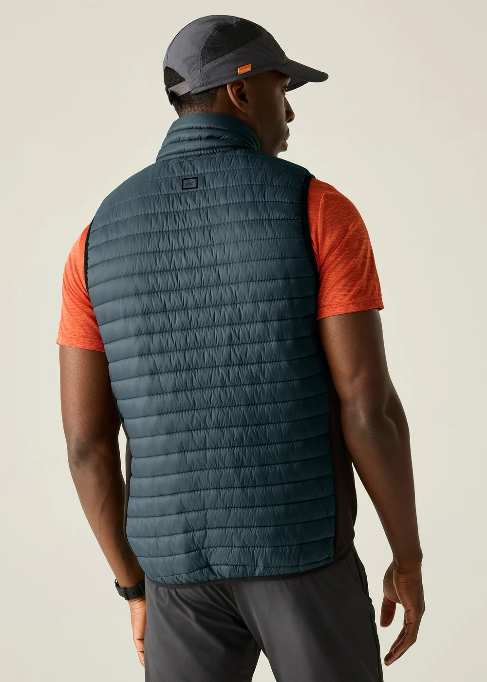 Regatta Storm Grey Black Andreson Hybrid Water-Repellent, Lightweight Bodywarmer - 2XL Image 2
