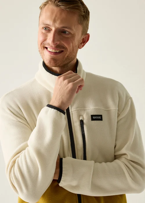 Regatta White Stone Wood Brown Frankie Fleece - XL Image 4