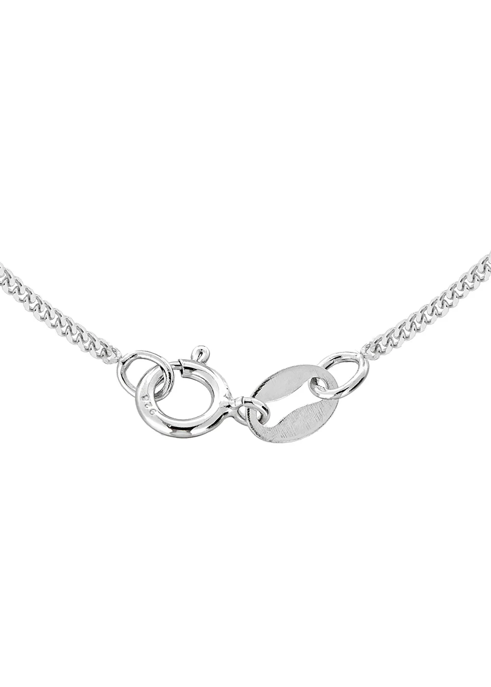 Golden Moments Sterling Silver Purple Princess Cut CZ Pendant on Chain - One Size Image 2