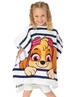 Vanilla Underground Paw Patrol Girls Multicoloured Skye Placement Graphic Poncho Towel (One Size) - One Size Image 1