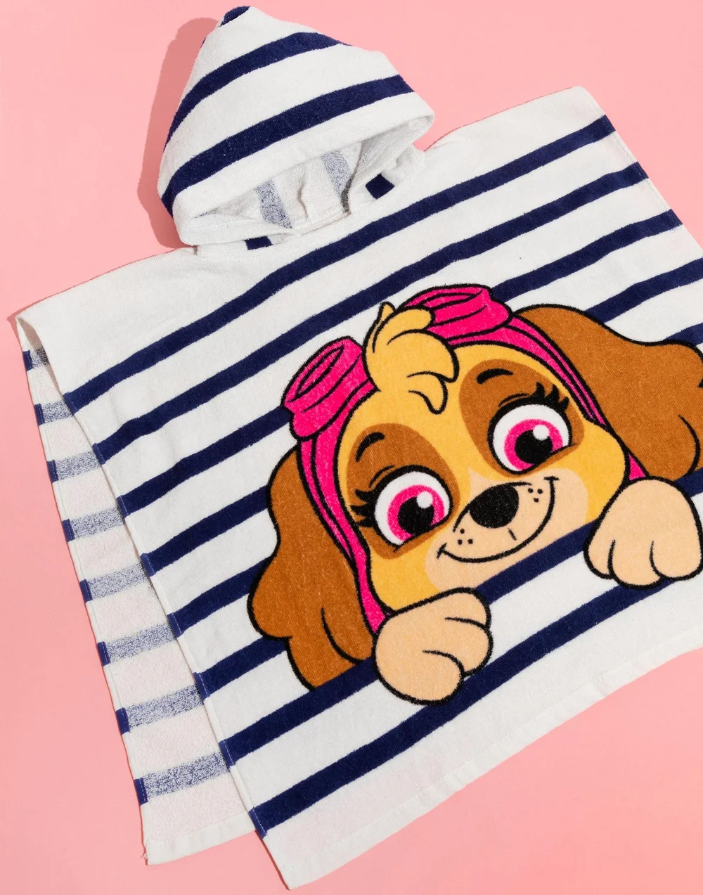 Vanilla Underground Paw Patrol Girls Multicoloured Skye Placement Graphic Poncho Towel (One Size) - One Size Image 4
