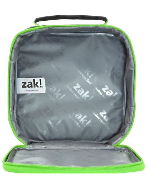 Vanilla Underground Minecraft Boys Green Creeper Lunch Bag Bottle and Snack Pot (One Size) - One Size Image 4