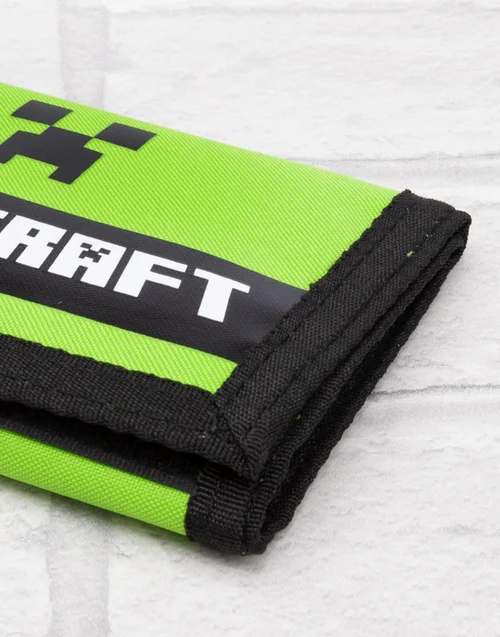 Vanilla Underground Minecraft Creeper Green Wallet - One Size Image 3