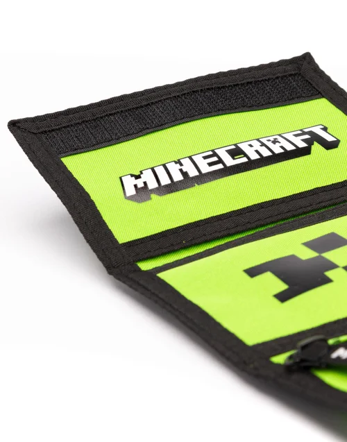 Vanilla Underground Minecraft Creeper Green Wallet - One Size Image 4