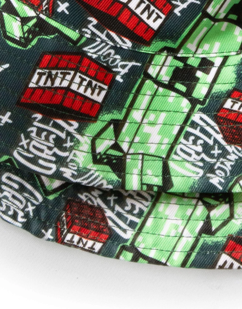 Vanilla Underground Minecraft Unisex Kids Multicoloured Creeper Bucket Hat (One Size) - One Size Image 5