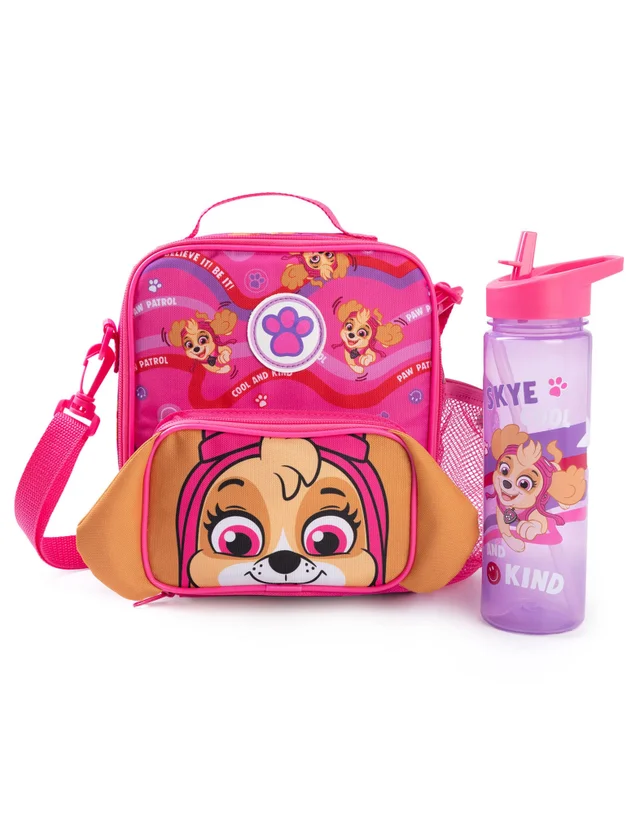 Vanilla Underground Paw Patrol Cool & Kind Kids Lunch Bag & Bottle Pink Set