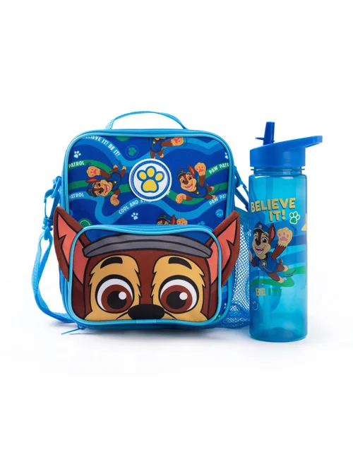 Vanilla Underground Paw Patrol Kids Believe It, Be It Lunch Bag & Bottle Blue Set - One Size Image 1