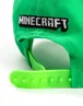 Vanilla Underground Minecraft Boys Green Creeper Snapback Curved Peak Cap (One Size) - One Size Image 4