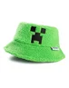 Vanilla Underground Minecraft Boys Green Borg Character Bucket Hat (One Size) - One Size Image 1