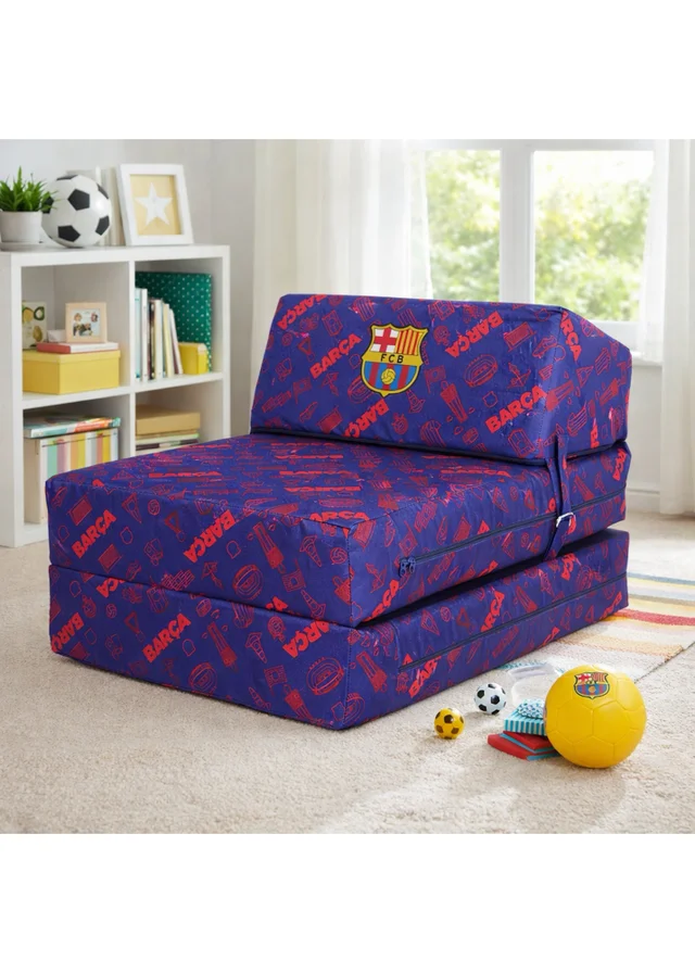 Kaikoo Blue Barca Fold Out Chair Bed Single