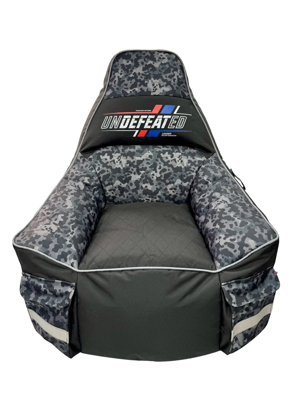 Kaikoo Grey Undefeated Large Gamer Chair - One Size Image 1